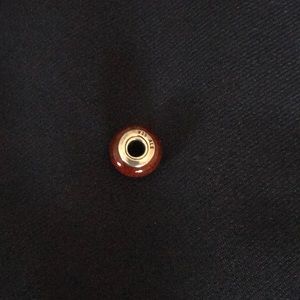 Pandora Brown Wood Charm